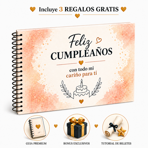 Álbum imprimible "Feliz cumpleaños"