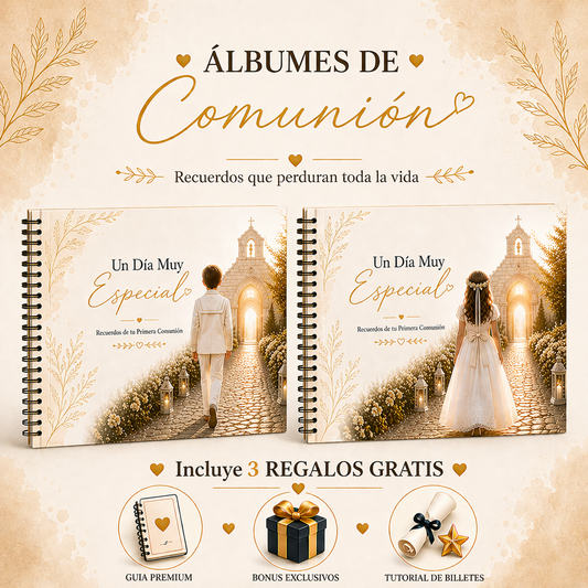 Album imprimible "Primera Comunión"