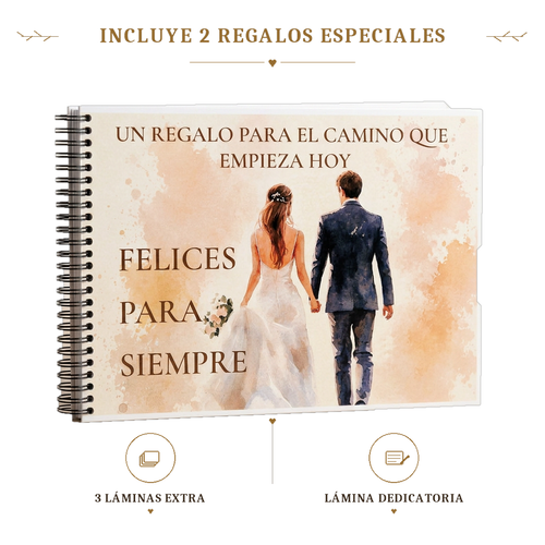 Álbum emocional "Regalo de boda"