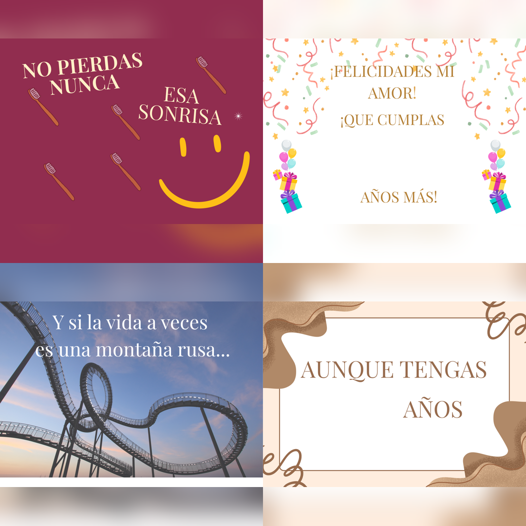 Álbum imprimible "Feliz cumpleaños"